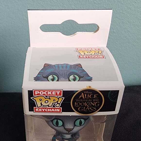 Pocket Pop Keychain Vinyl Alice Through the Looking Glass Chessur - Picture 4 of 6
